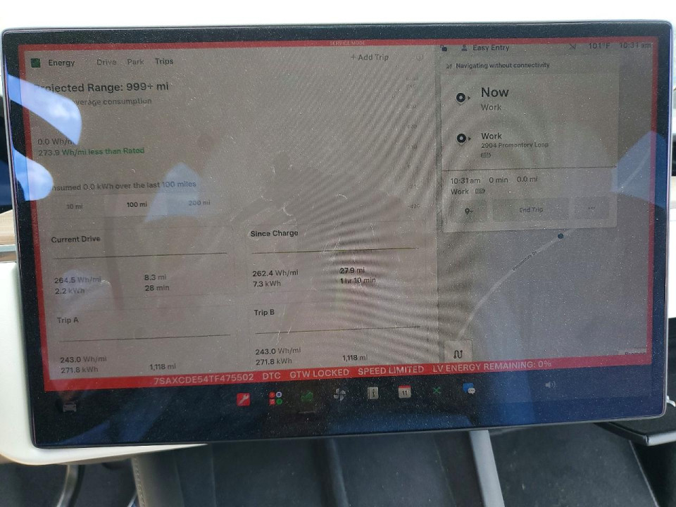 Tesla MODEL X 2026 — Copart