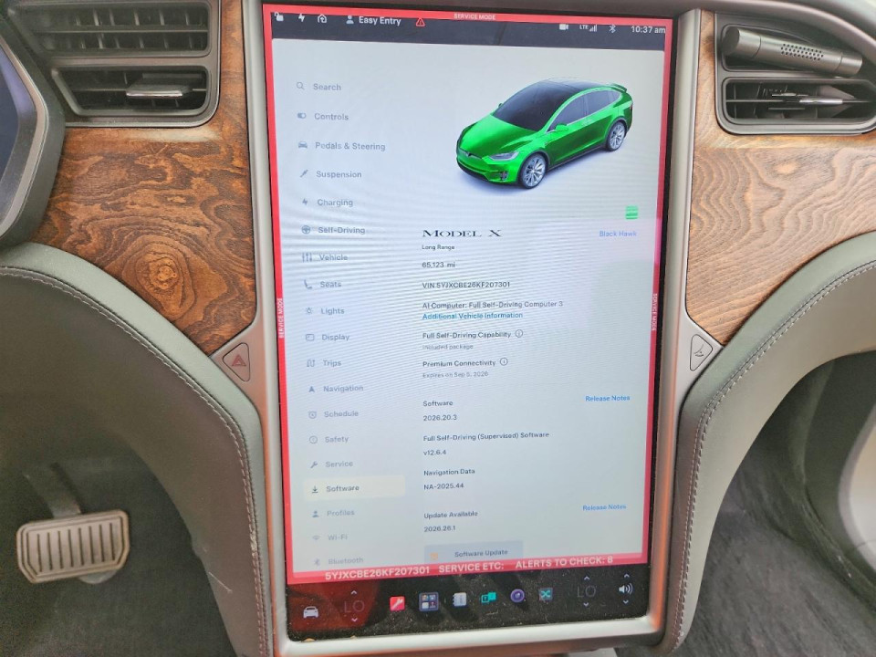 Tesla MODEL X 2019 — Copart