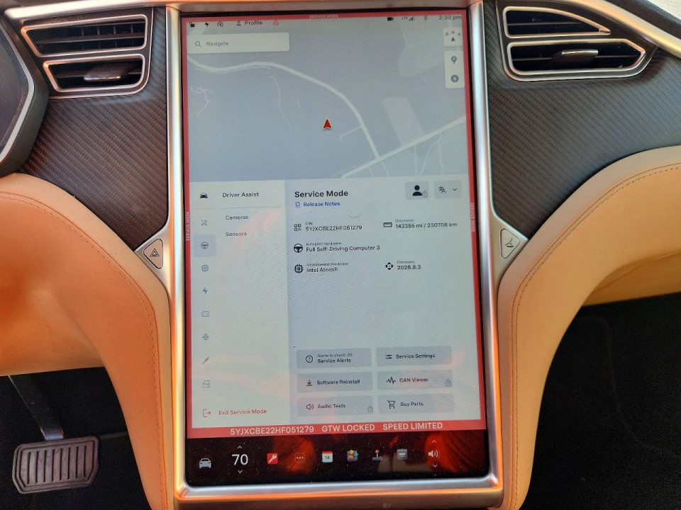 Tesla MODEL X 2017 — Copart
