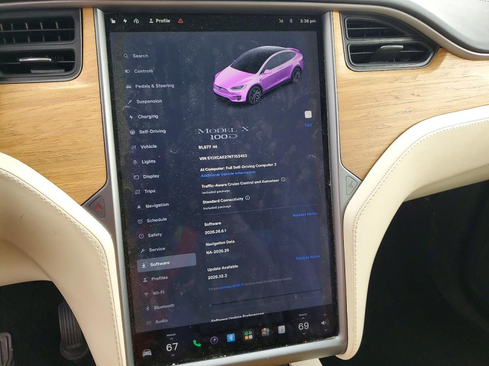 Tesla MODEL X 2019 — Copart