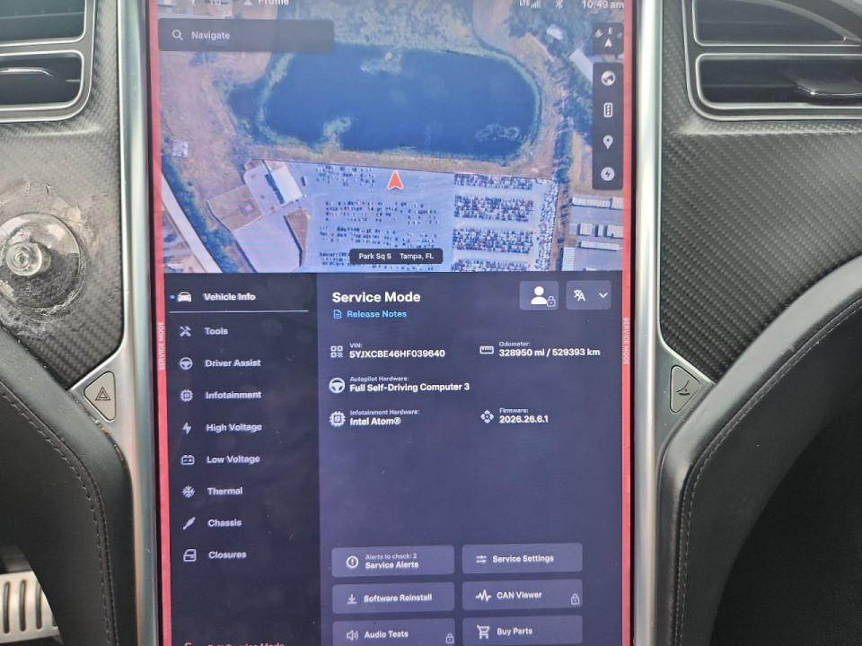 Tesla MODEL X 2017 — Copart