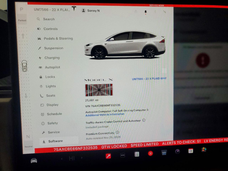 Tesla MODEL X 2022 — Copart
