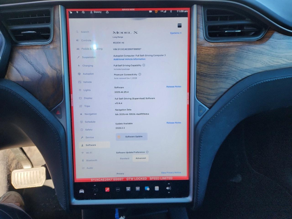 Tesla MODEL X 2019 — Copart