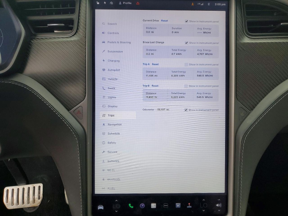 Tesla MODEL X 2020 — Copart