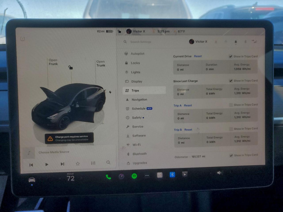 Tesla MODEL Y 2022 — Copart