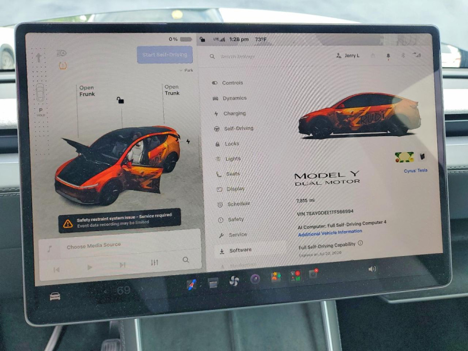 Tesla MODEL Y 2026 — Copart