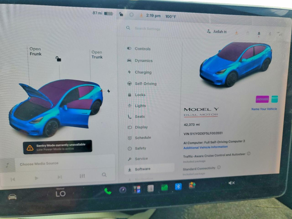 Tesla MODEL Y 2020 — Copart
