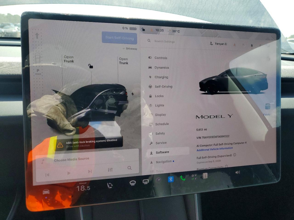 Tesla MODEL Y 2026 — Copart