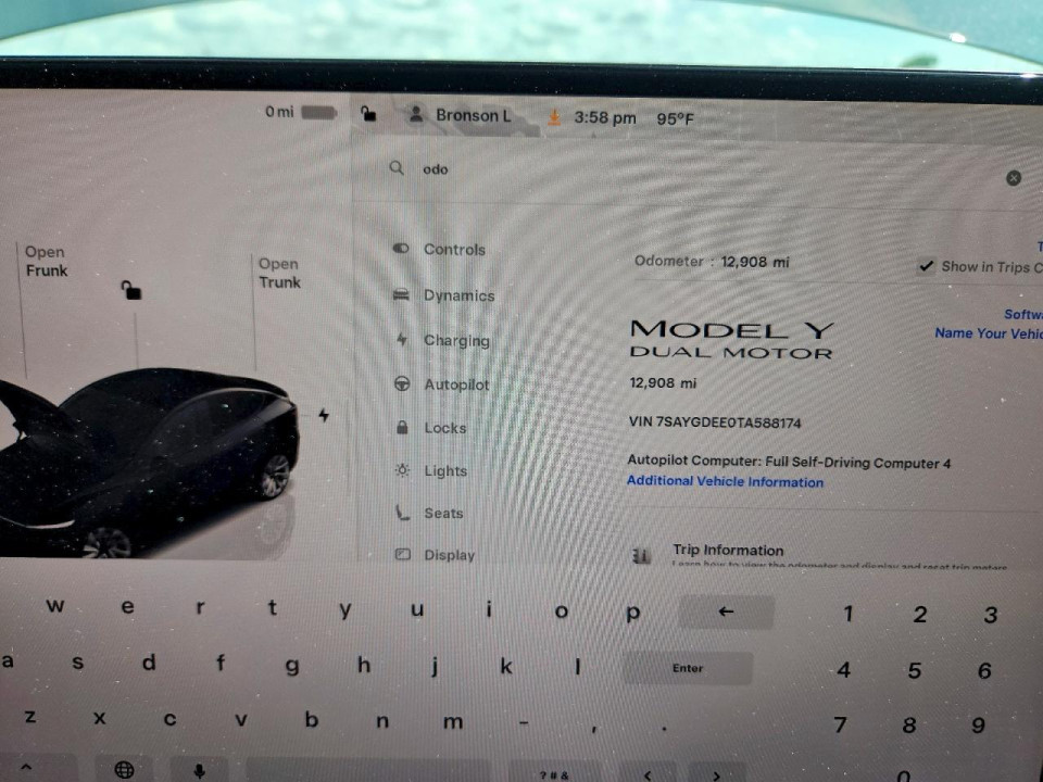 Tesla MODEL Y 2026 — Copart