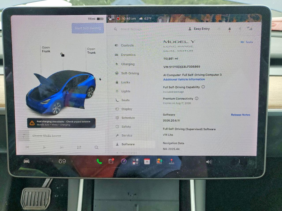 Tesla MODEL Y 2020 — Copart