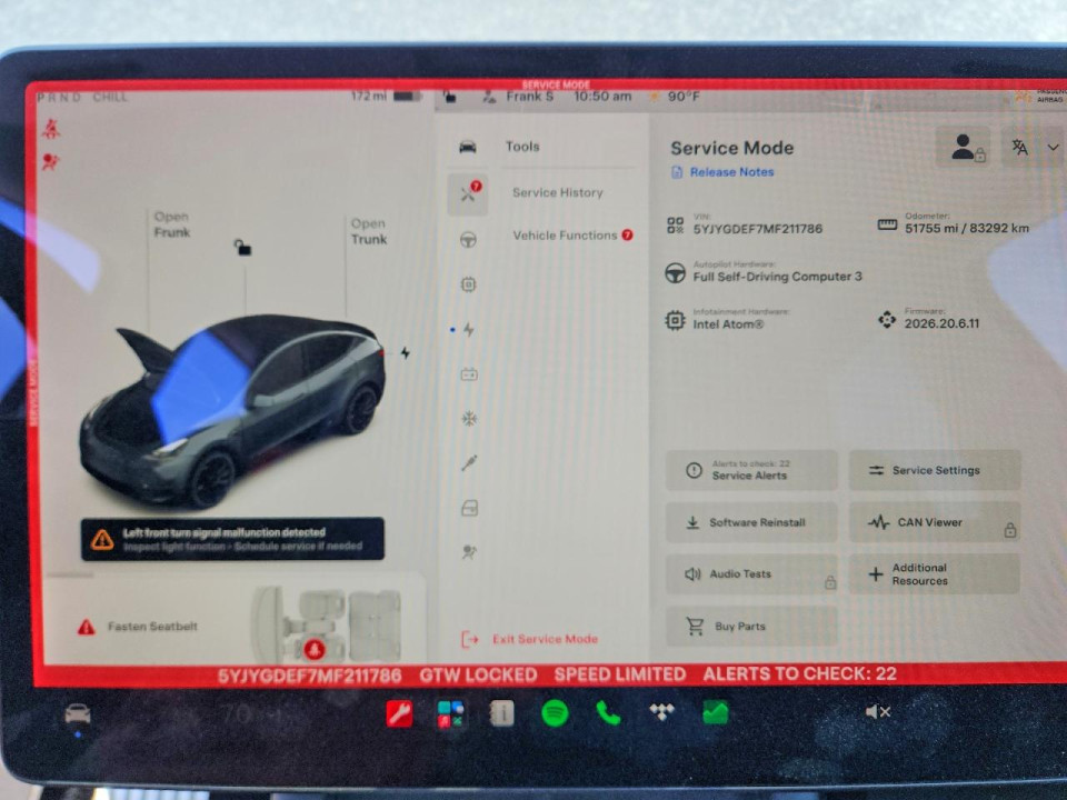 Tesla MODEL Y 2021 — Copart