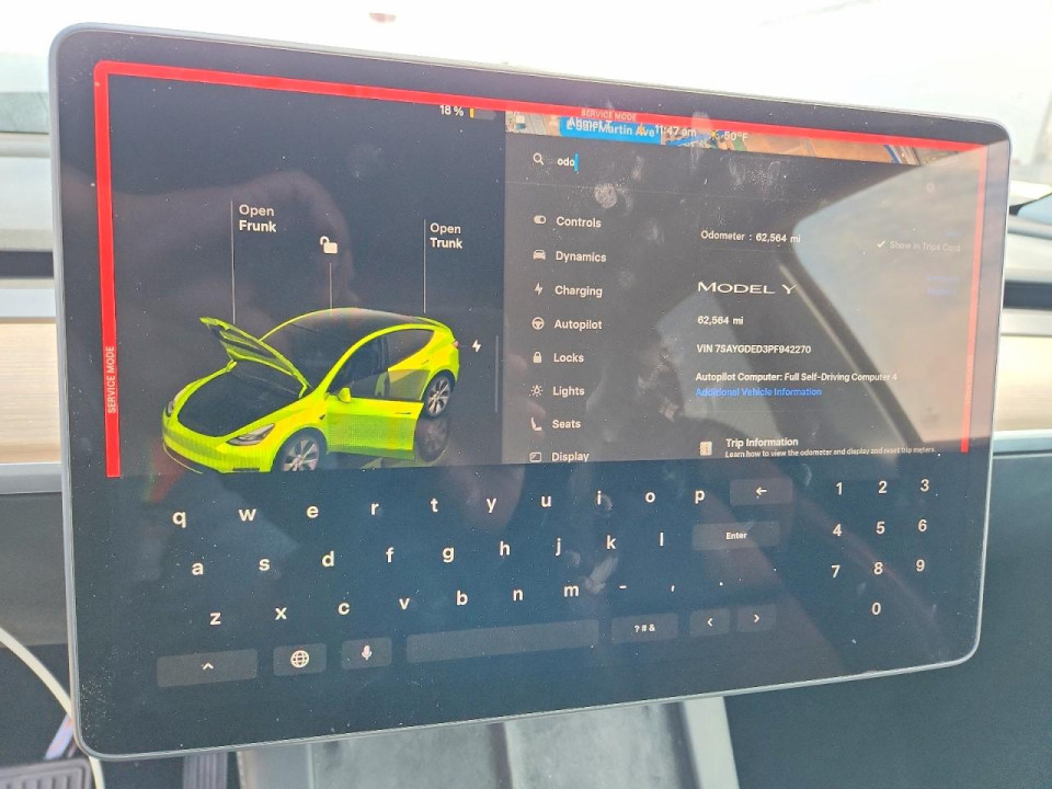 Tesla MODEL Y 2023 — Copart