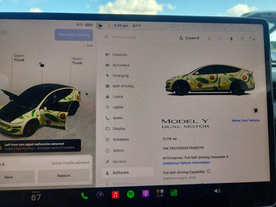 Tesla MODEL Y 2026 — Copart