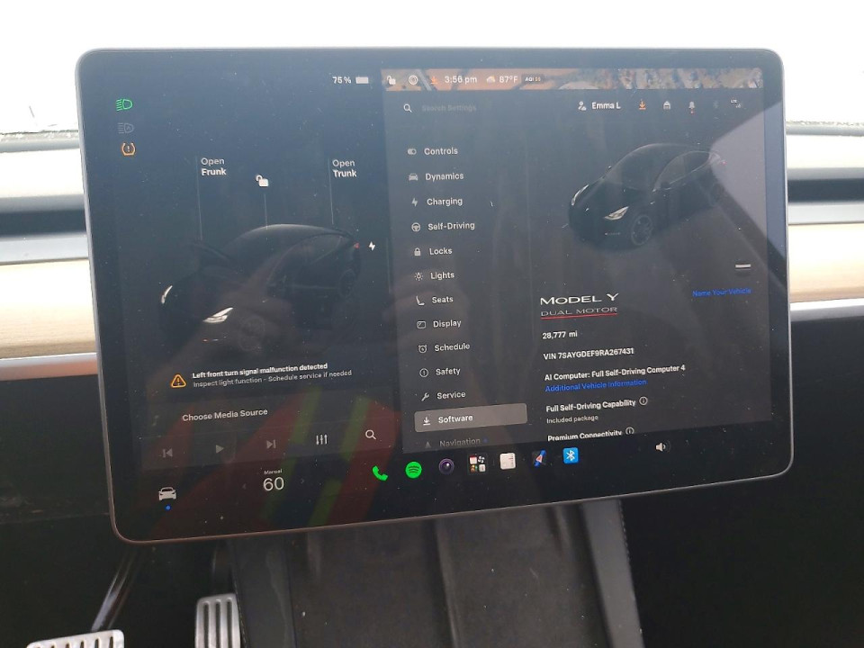 Tesla MODEL Y 2024 — Copart