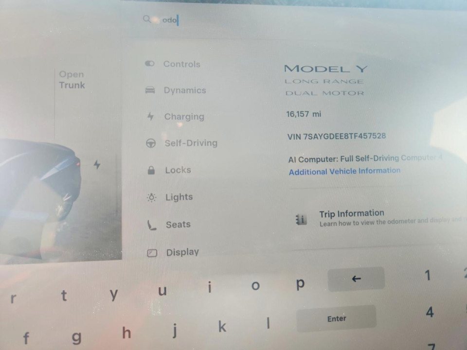 Tesla MODEL Y 2026 — Copart