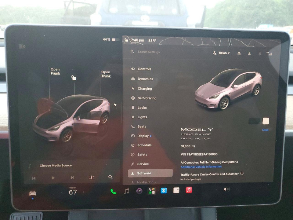 Tesla MODEL Y 2023 — Copart