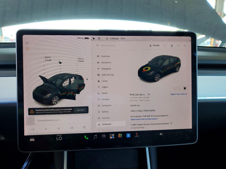 Tesla MODEL Y 2021 — Copart