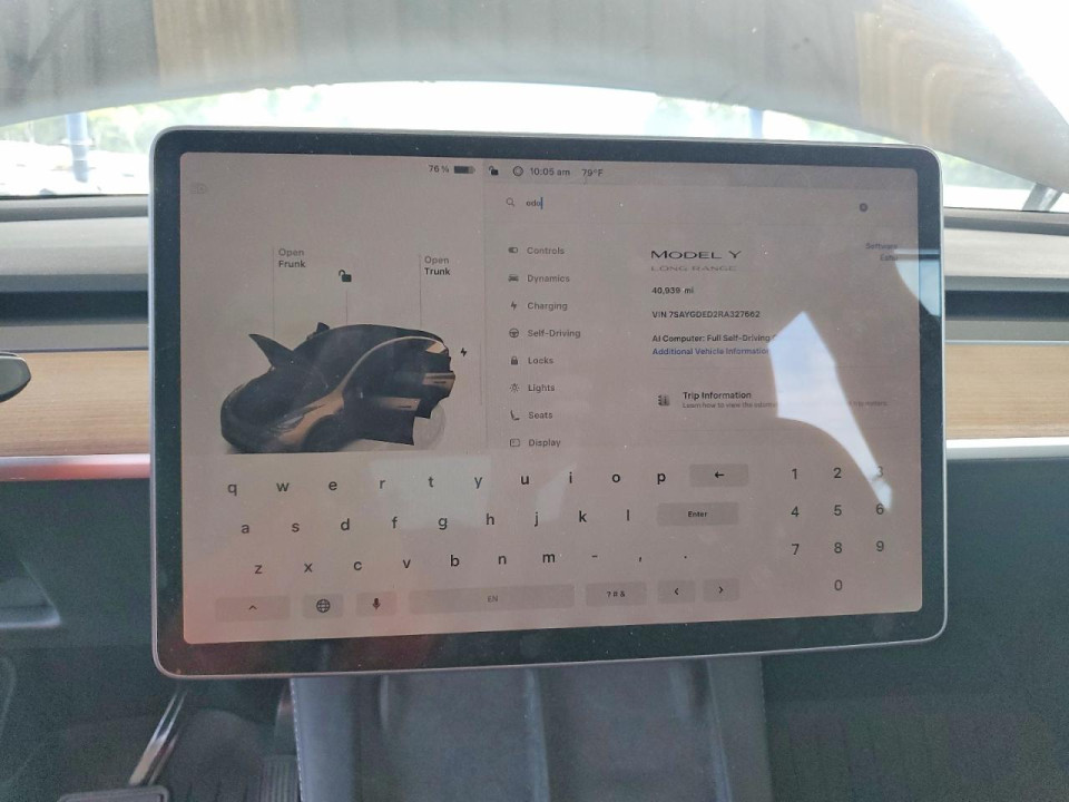 Tesla MODEL Y 2024 — Copart