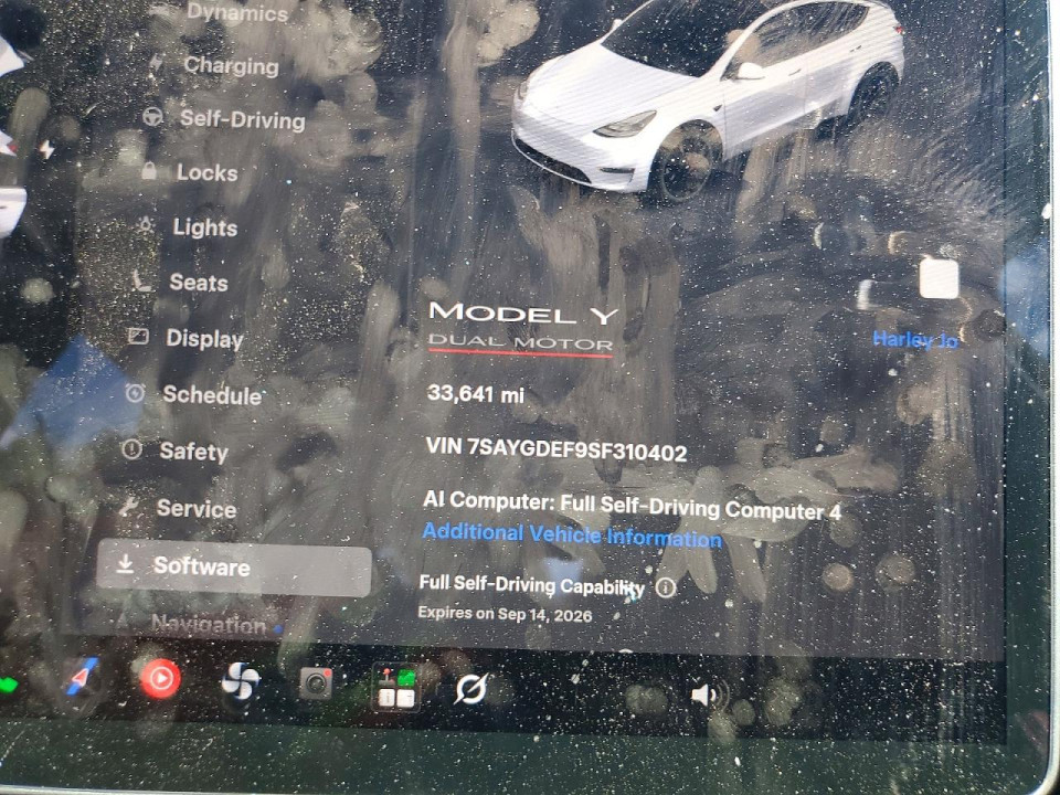 Tesla MODEL Y 2025 — Copart