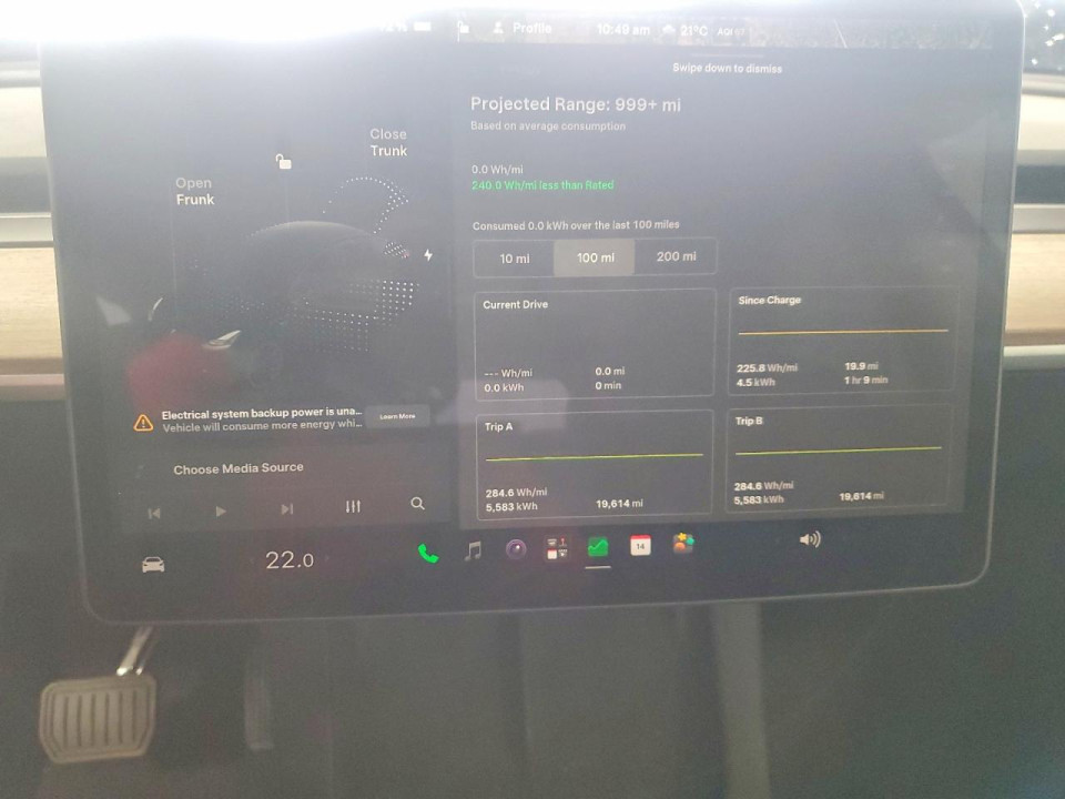 Tesla MODEL Y 2023 — Copart