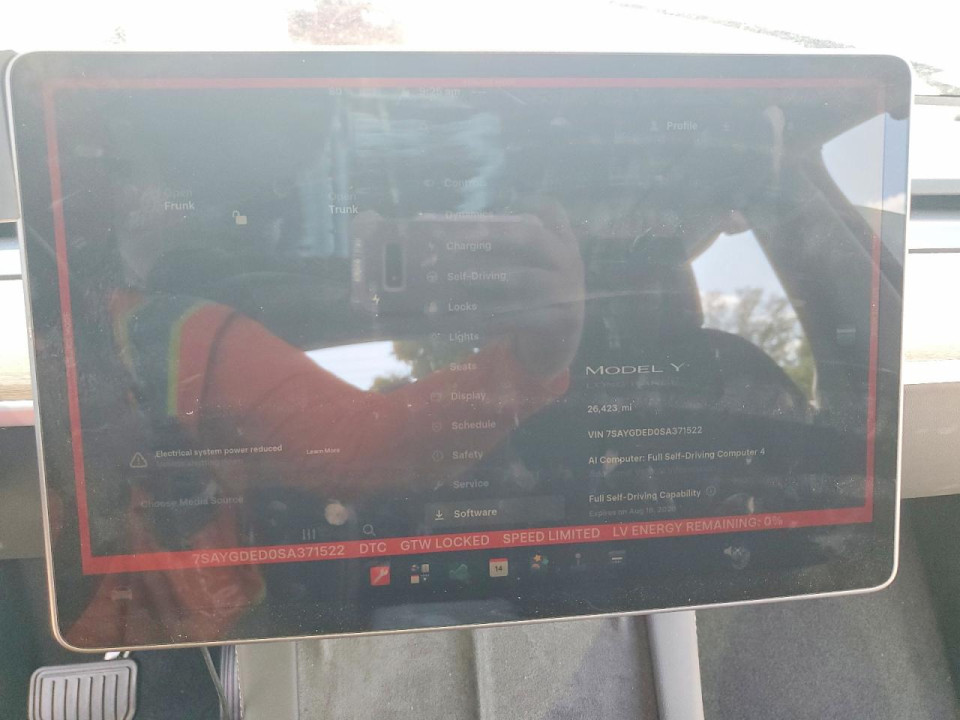 Tesla MODEL Y 2025 — Copart