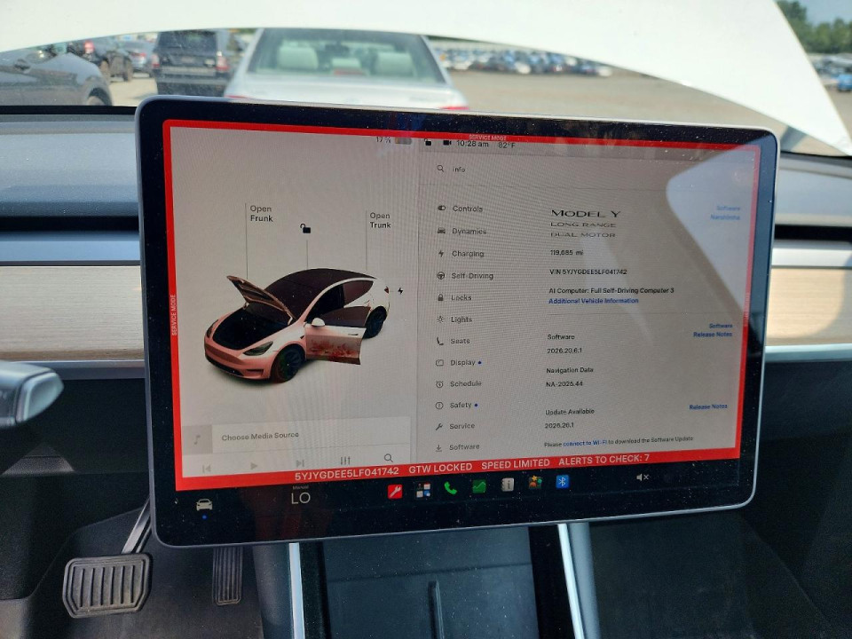 Tesla MODEL Y 2020 — Copart