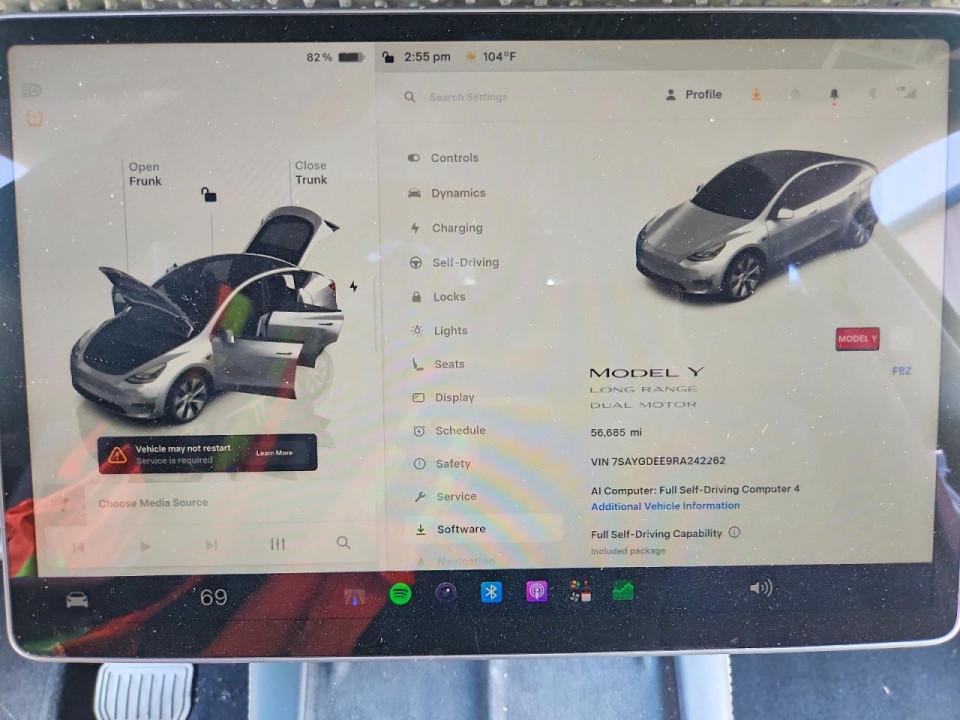 Tesla MODEL Y 2024 — Copart