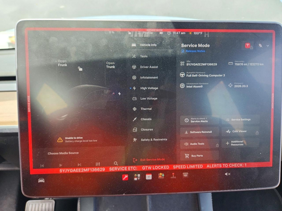 Tesla MODEL Y 2021 — Copart