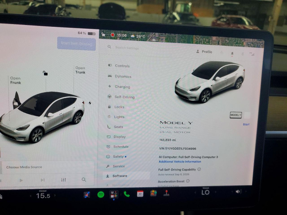 Tesla MODEL Y 2020 — Copart