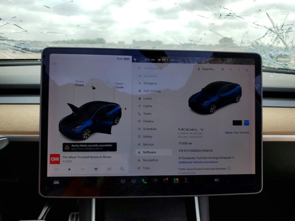 Tesla MODEL Y 2020 — Copart