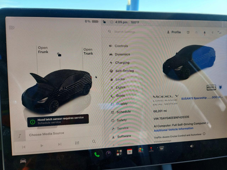 Tesla MODEL Y 2022 — Copart