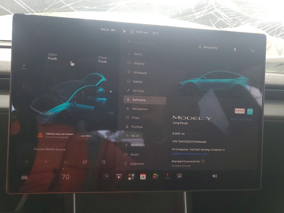 Tesla MODEL Y 2026 — Copart
