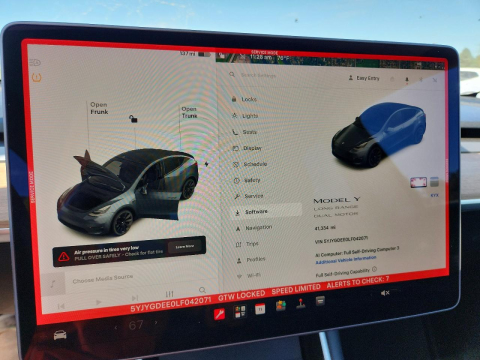 Tesla MODEL Y 2020 — Copart