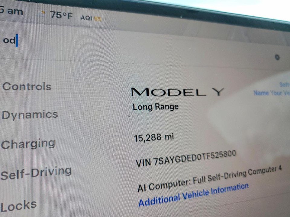 Tesla MODEL Y 2026 — Copart