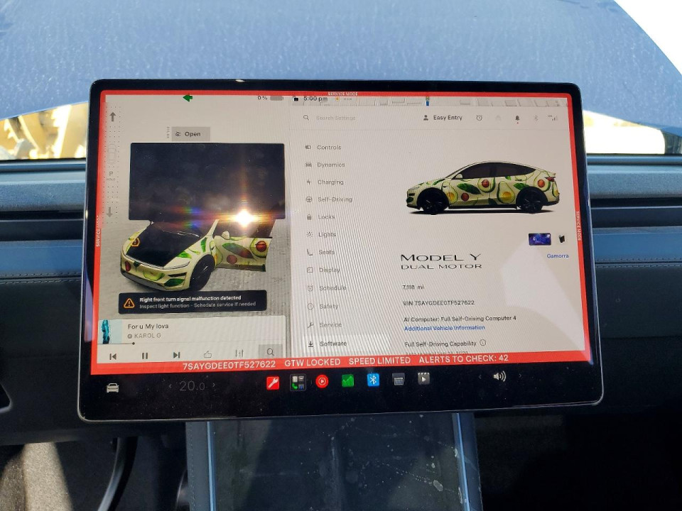 Tesla MODEL Y 2026 — Copart