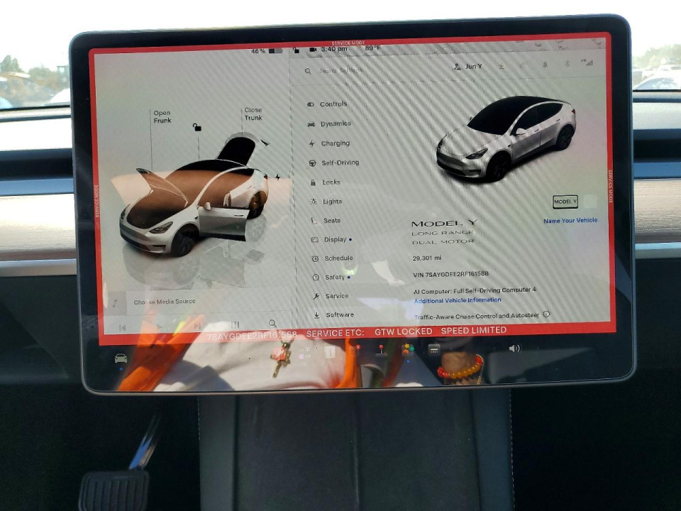 Tesla MODEL Y 2024 — Copart