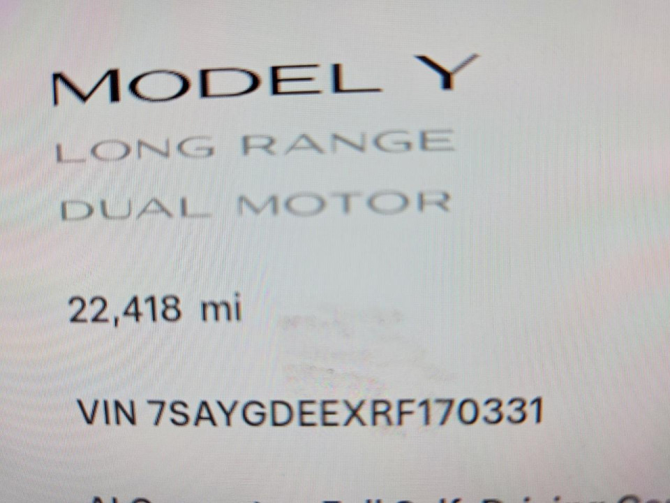 Tesla MODEL Y 2024 — Copart