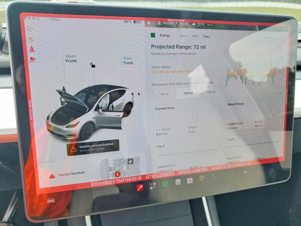 Tesla MODEL Y 2021 — Copart