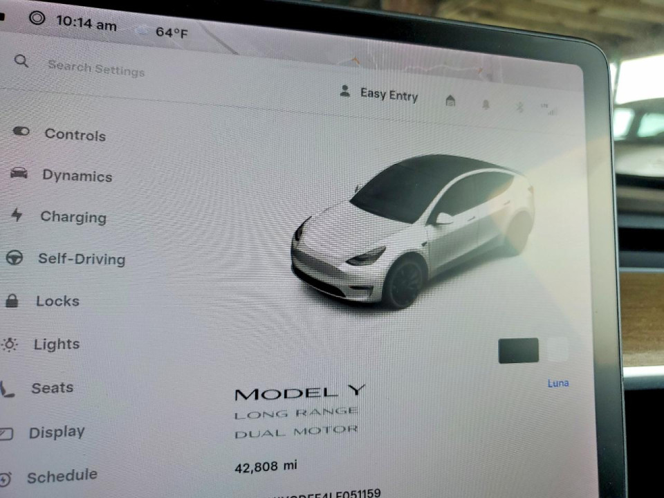Tesla MODEL Y 2020 — Copart