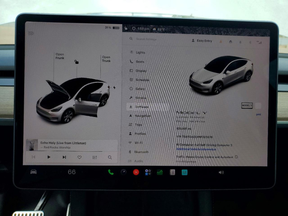 Tesla MODEL Y 2022 — Copart
