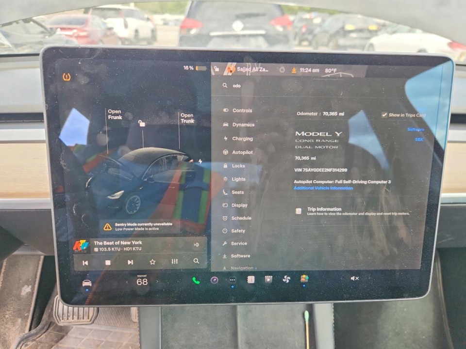 Tesla MODEL Y 2022 — Copart