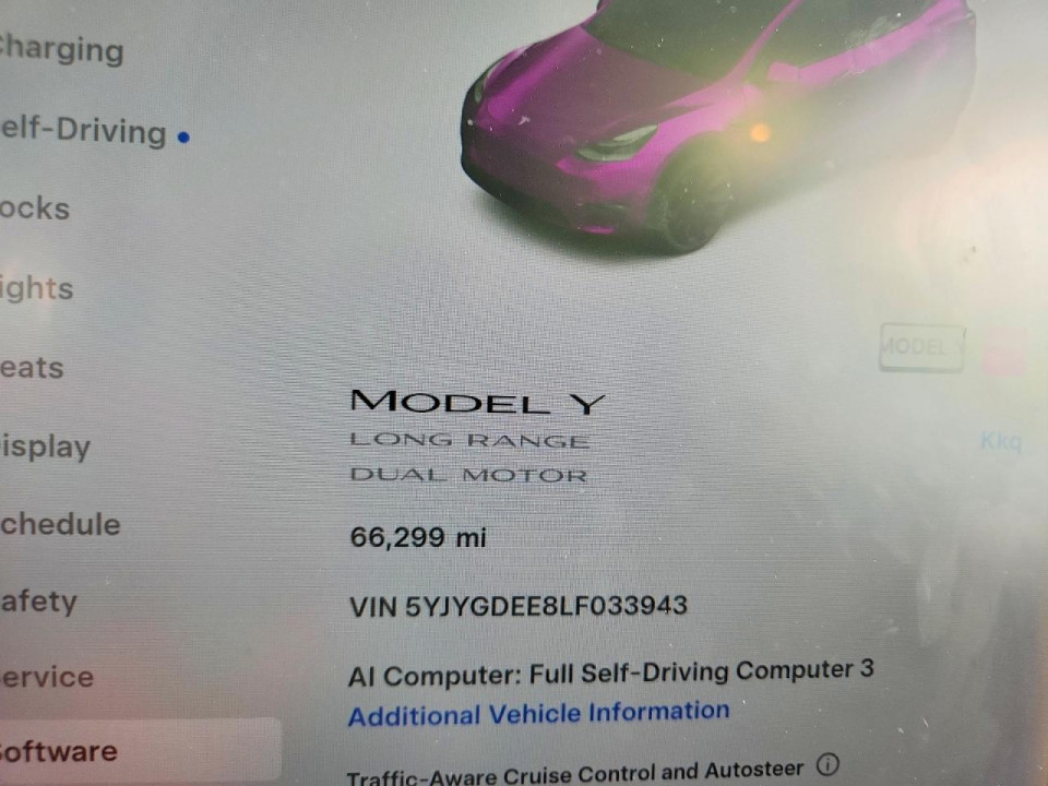 Tesla MODEL Y 2020 — Copart