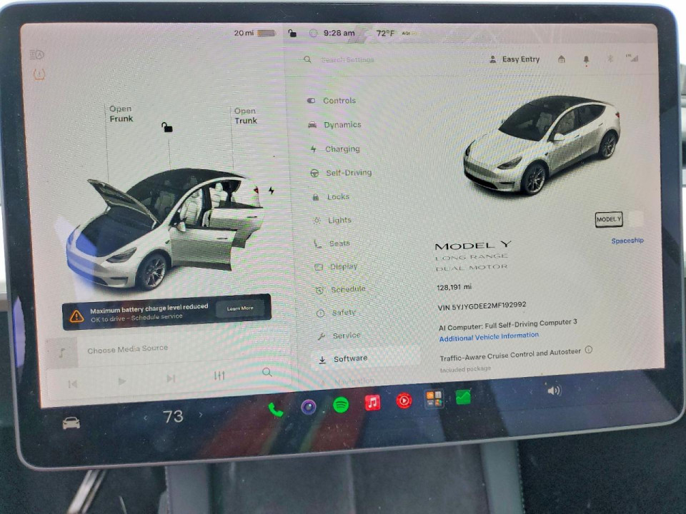 Tesla MODEL Y 2021 — Copart