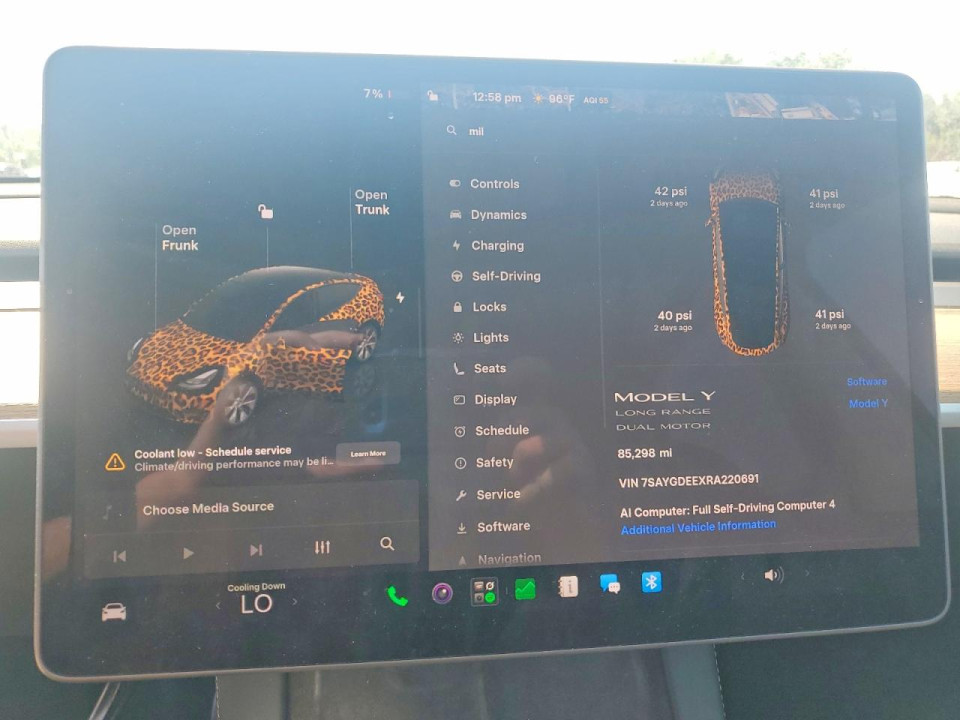 Tesla MODEL Y 2024 — Copart