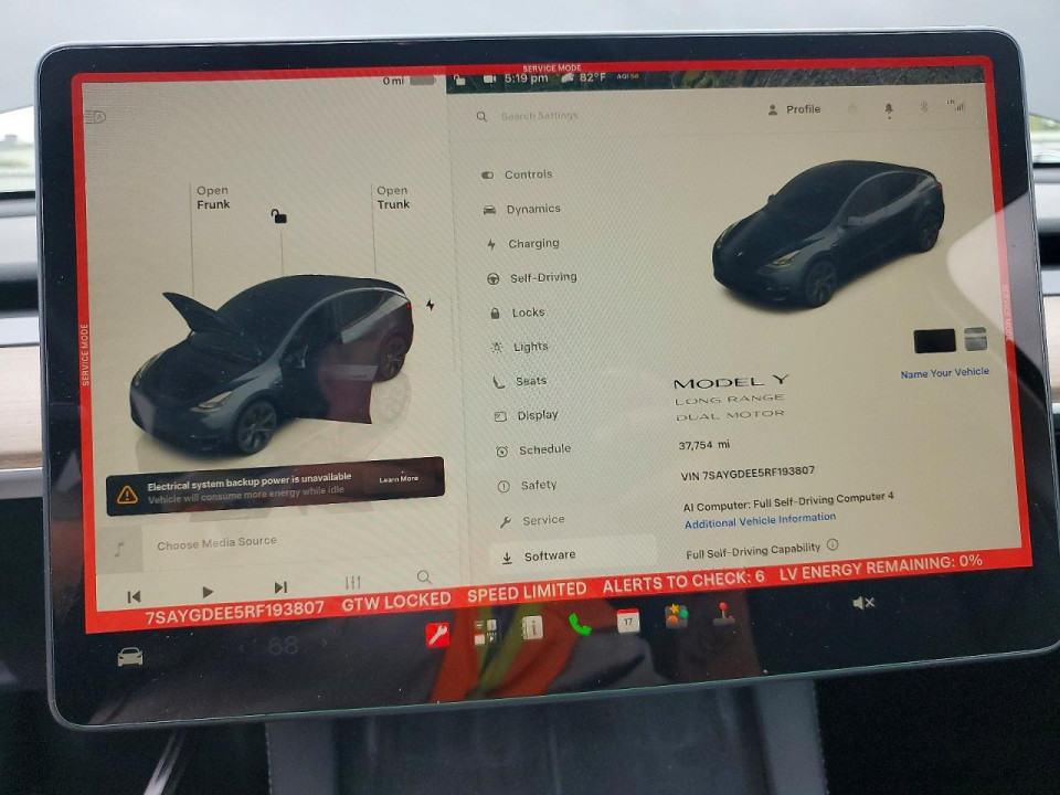 Tesla MODEL Y 2024 — Copart
