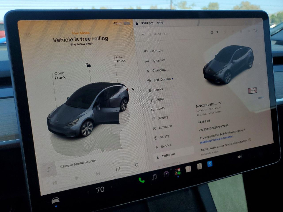 Tesla MODEL Y 2023 — Copart