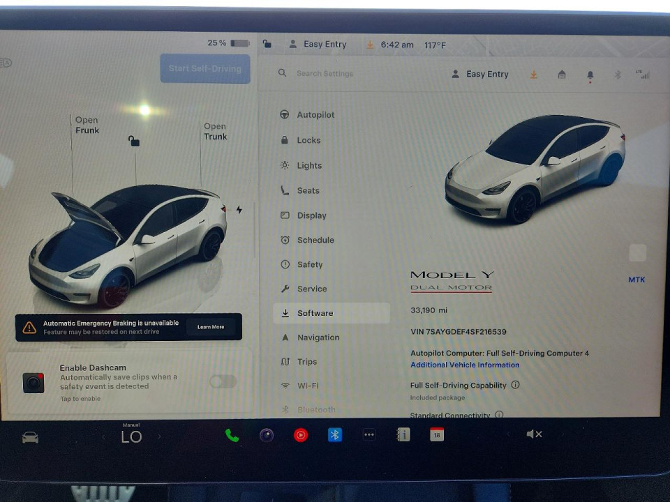 Tesla MODEL Y 2025 — Copart