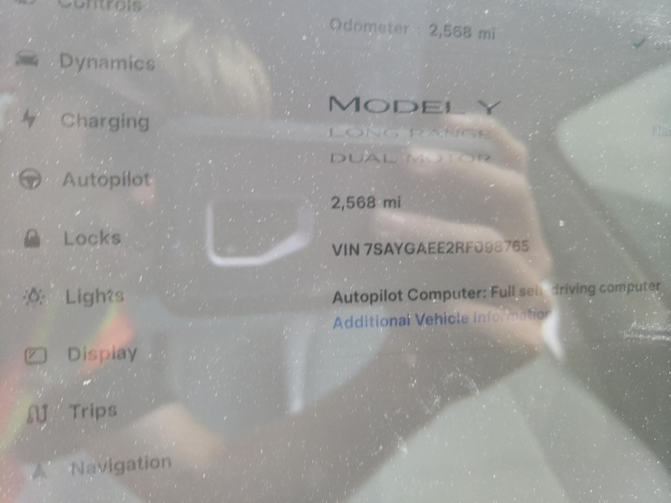 Tesla MODEL Y 2024 — Copart