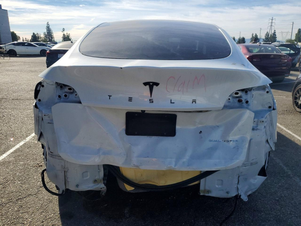Tesla MODEL Y 2021 — Copart