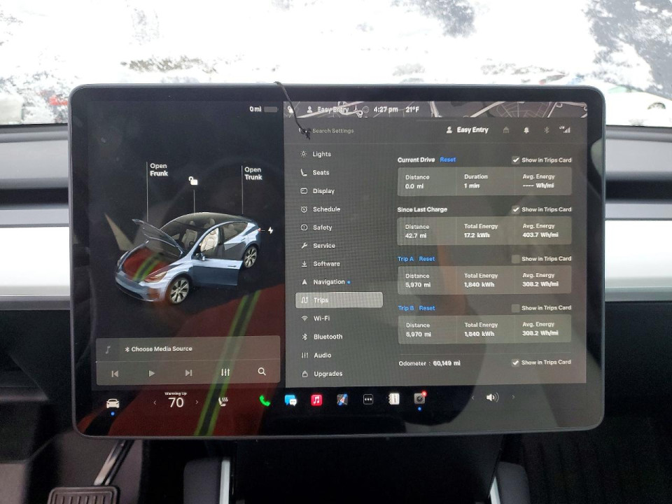 Tesla MODEL Y 2021 — Copart